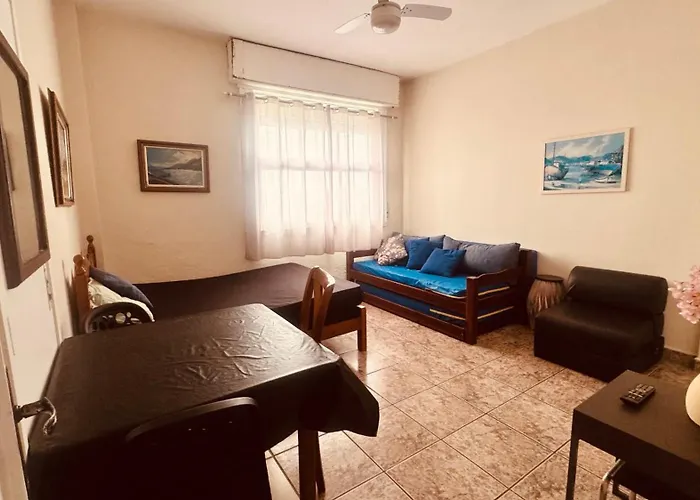 Studio 308 Nas Pitangueiras - Na Quadra Da Praia! Guarujá